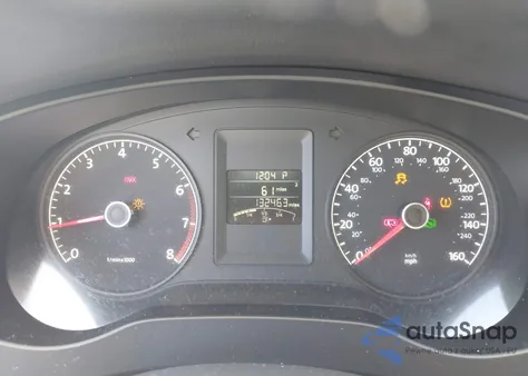 2014 Volkswagen Jetta 2.0L S из США, поврежденный, VIN 3VW2K7AJXEM418635